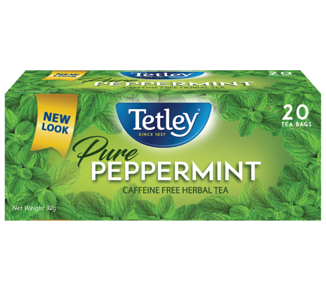 Tetley pure peppermint - PDP