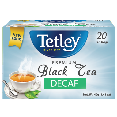 Tetley Decaffeinated - PLP