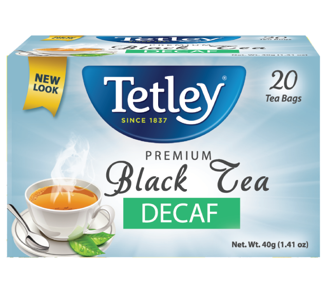Tetley Decaffeinated - PDP